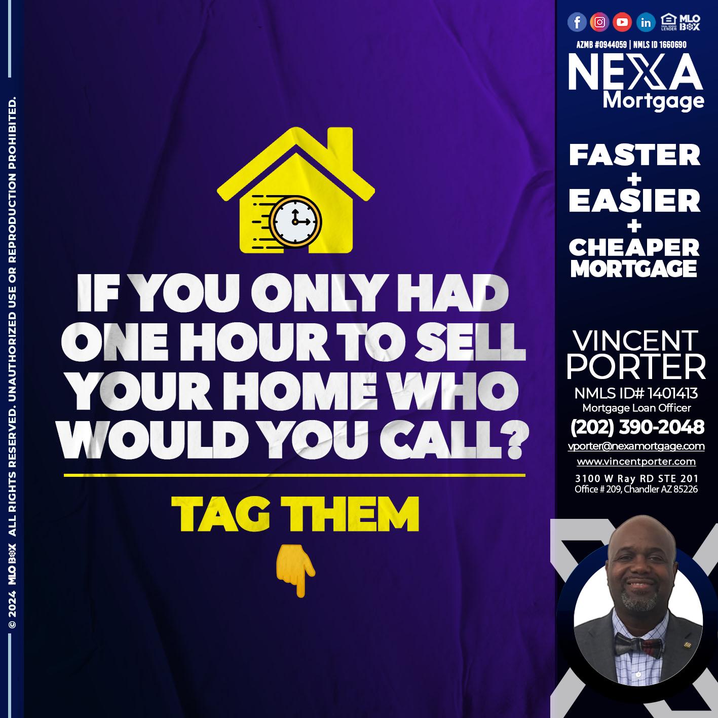 TAG - Vincent Porter -Mortgage Loan Officer