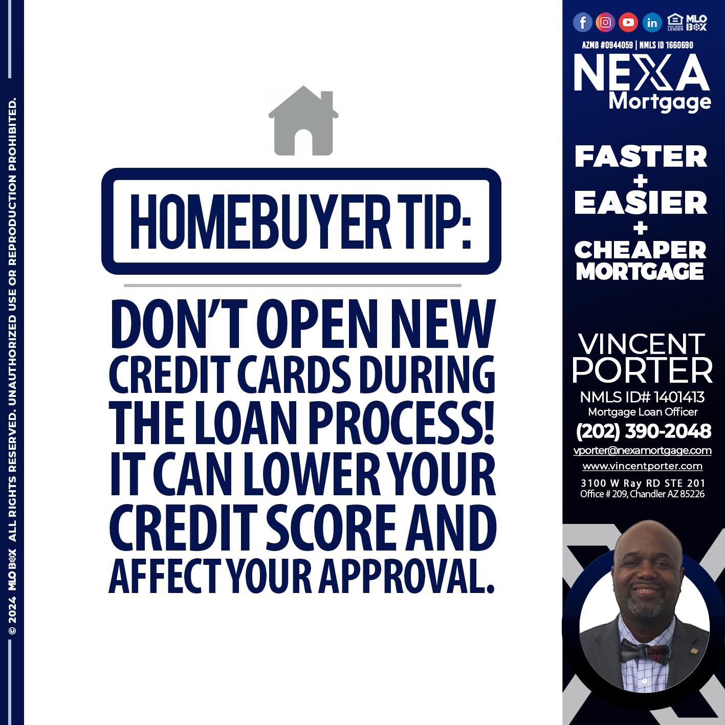 1 - Vincent Porter -Mortgage Loan Officer