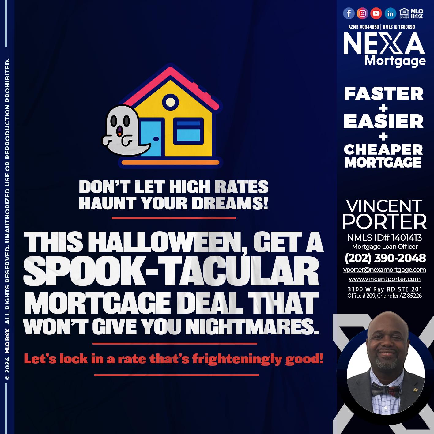 spook-tacular - Vincent Porter -Mortgage Loan Officer