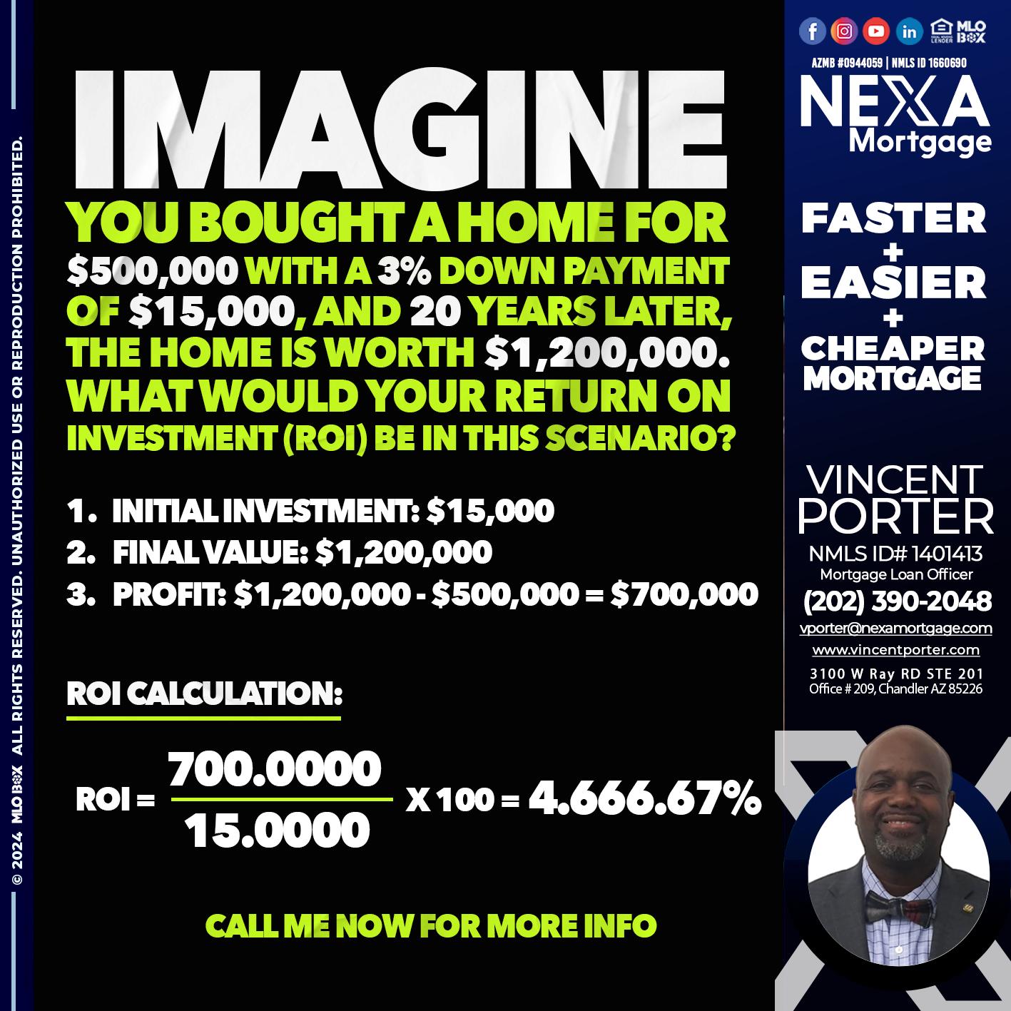 IMAGINE - Vincent Porter -Mortgage Loan Officer