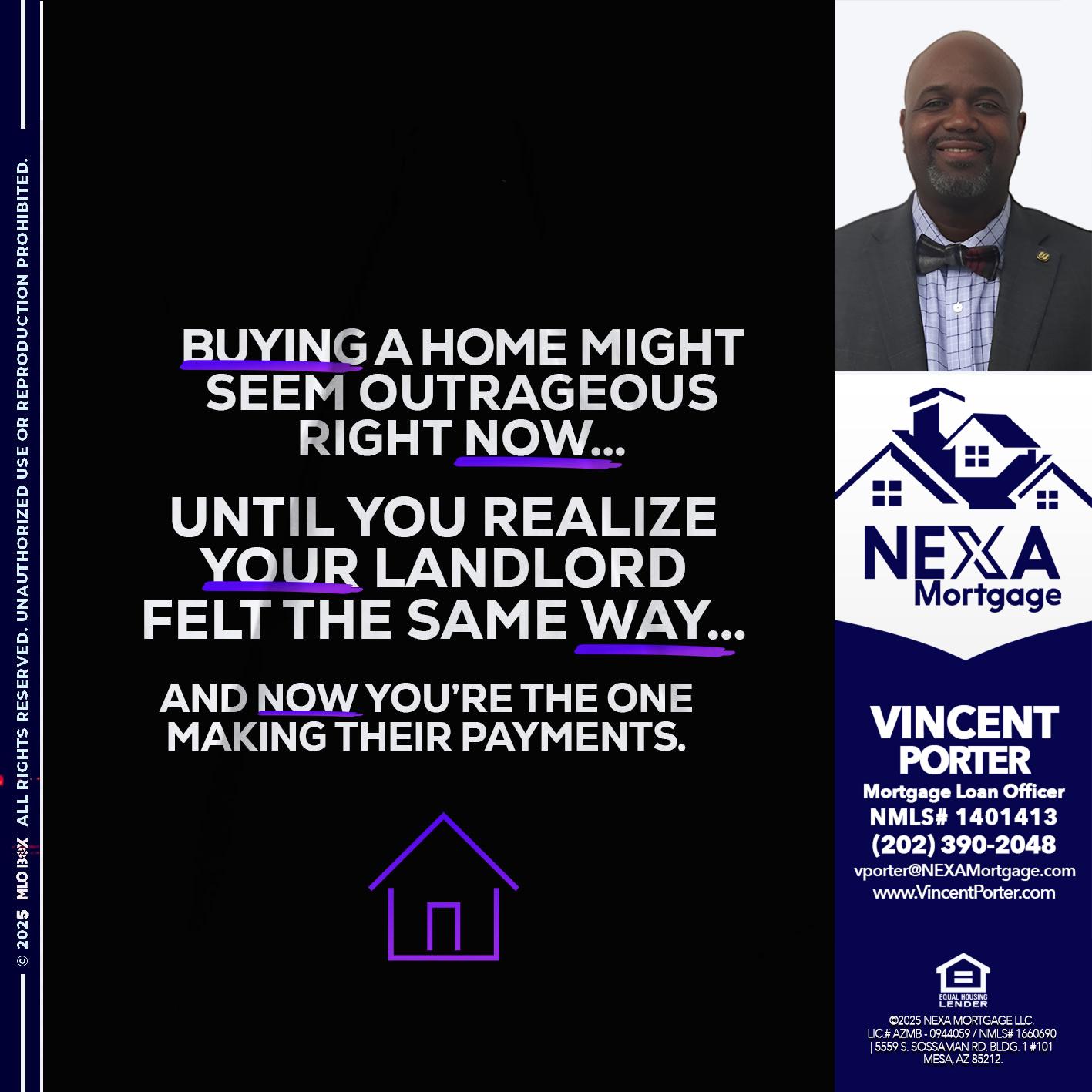 BUYING A HOME - Vincent Porter -Mortgage Loan Officer