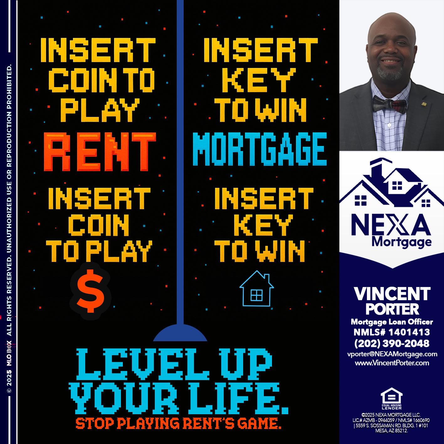 INSERT COIN - Vincent Porter -Mortgage Loan Officer