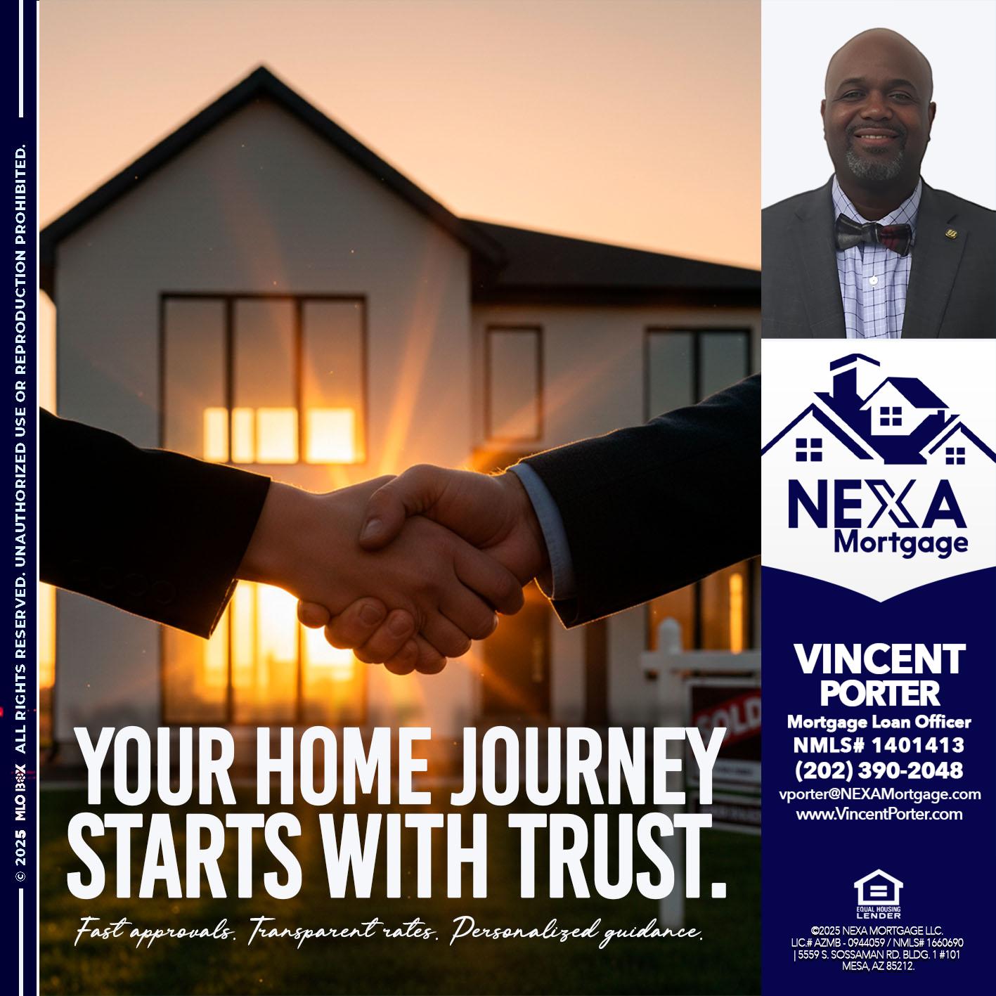 your home - Vincent Porter -Mortgage Loan Officer