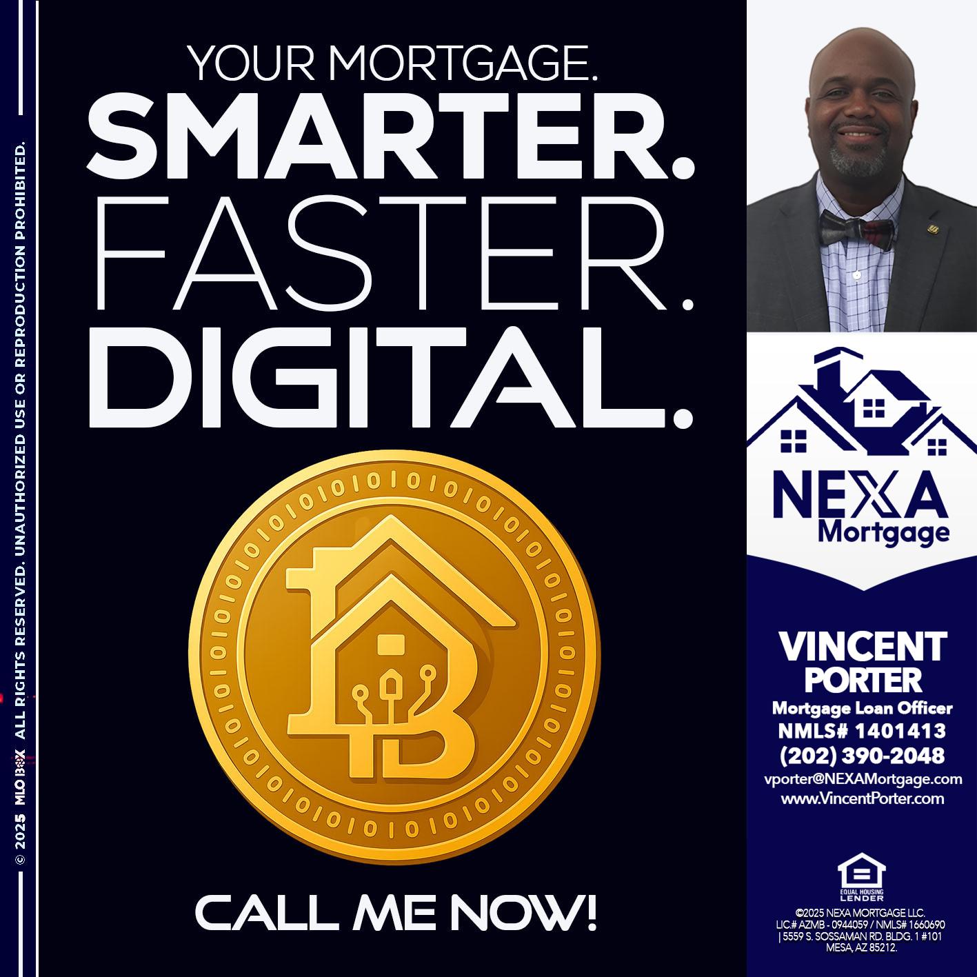YOUR MORTGAGE - Vincent Porter -Mortgage Loan Officer