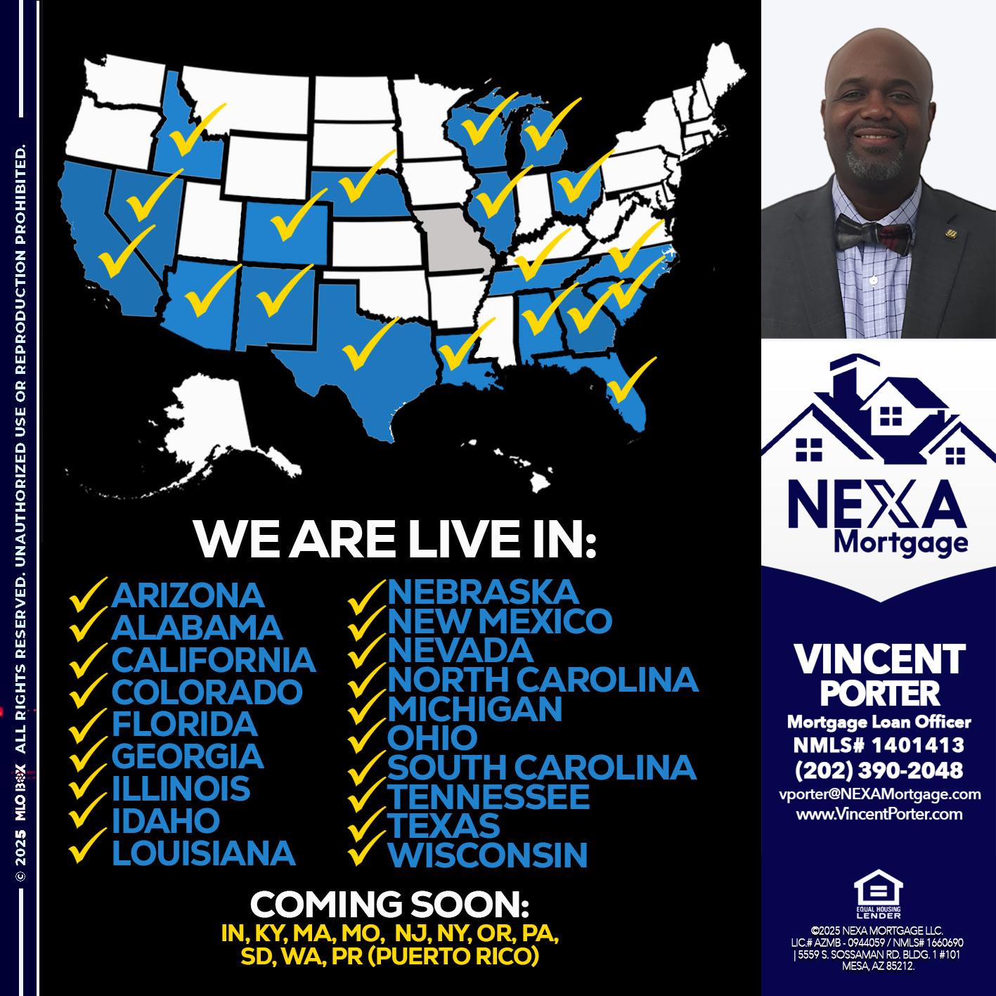 New Mexico live - Vincent Porter -Mortgage Loan Officer