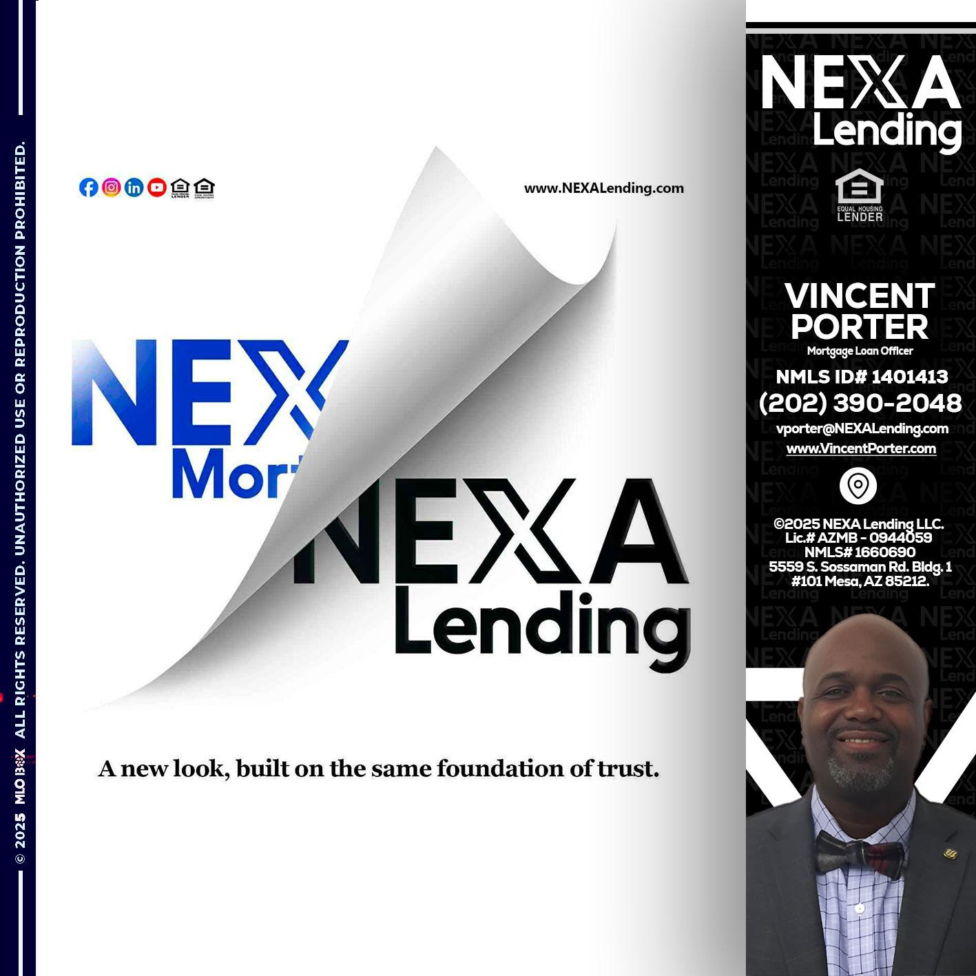 NEXA LENDING - Vincent Porter -Mortgage Loan Officer