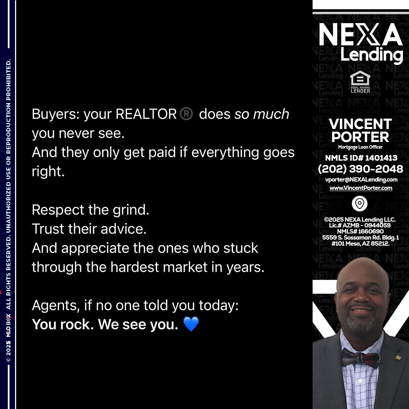BUYERS - Vincent Porter -Mortgage Loan Officer