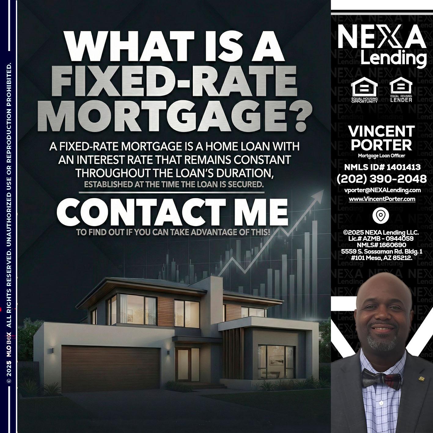 WHAT IS A - Vincent Porter -Mortgage Loan Officer