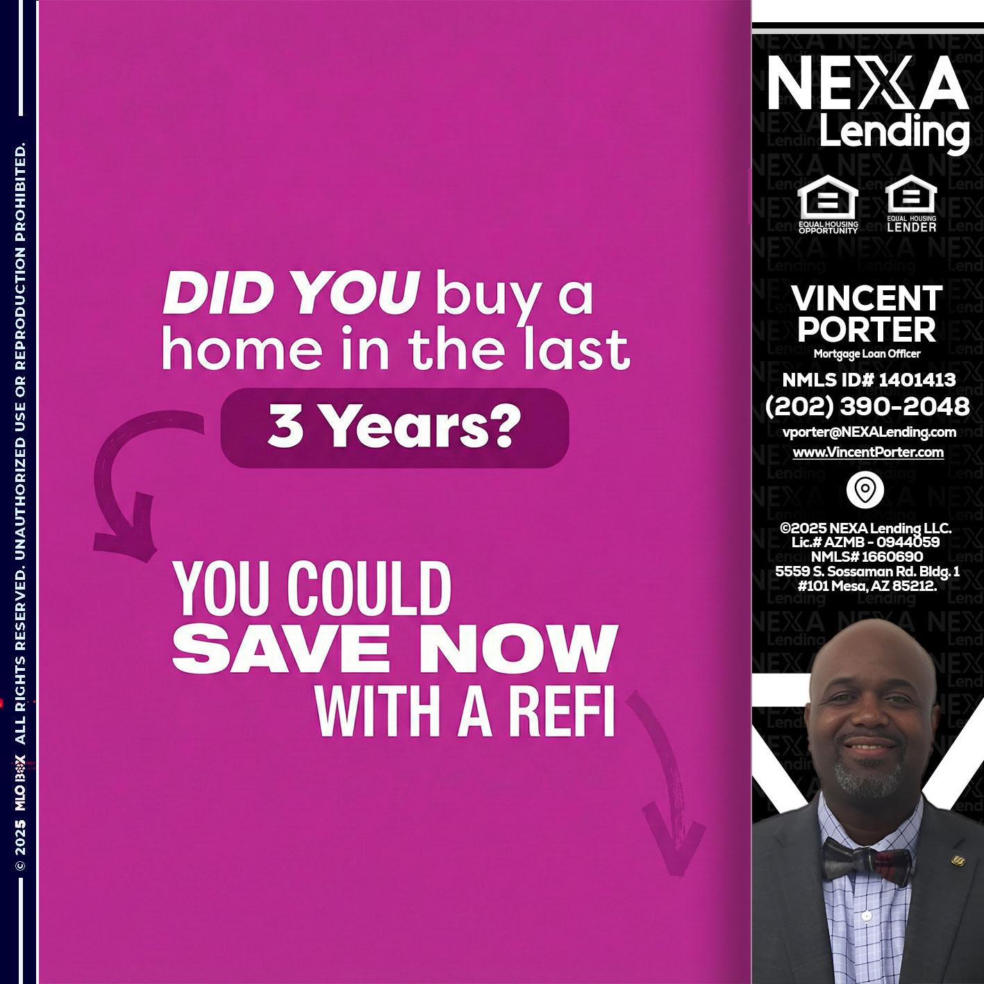 did you - Vincent Porter -Mortgage Loan Officer