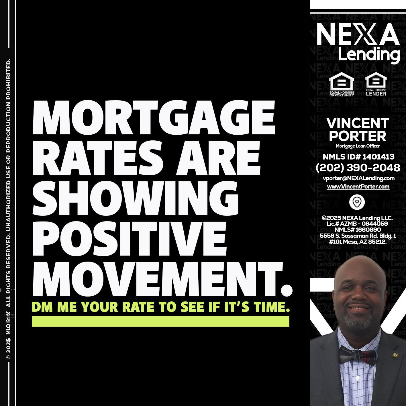 MORTGAGE - Vincent Porter -Mortgage Loan Officer
