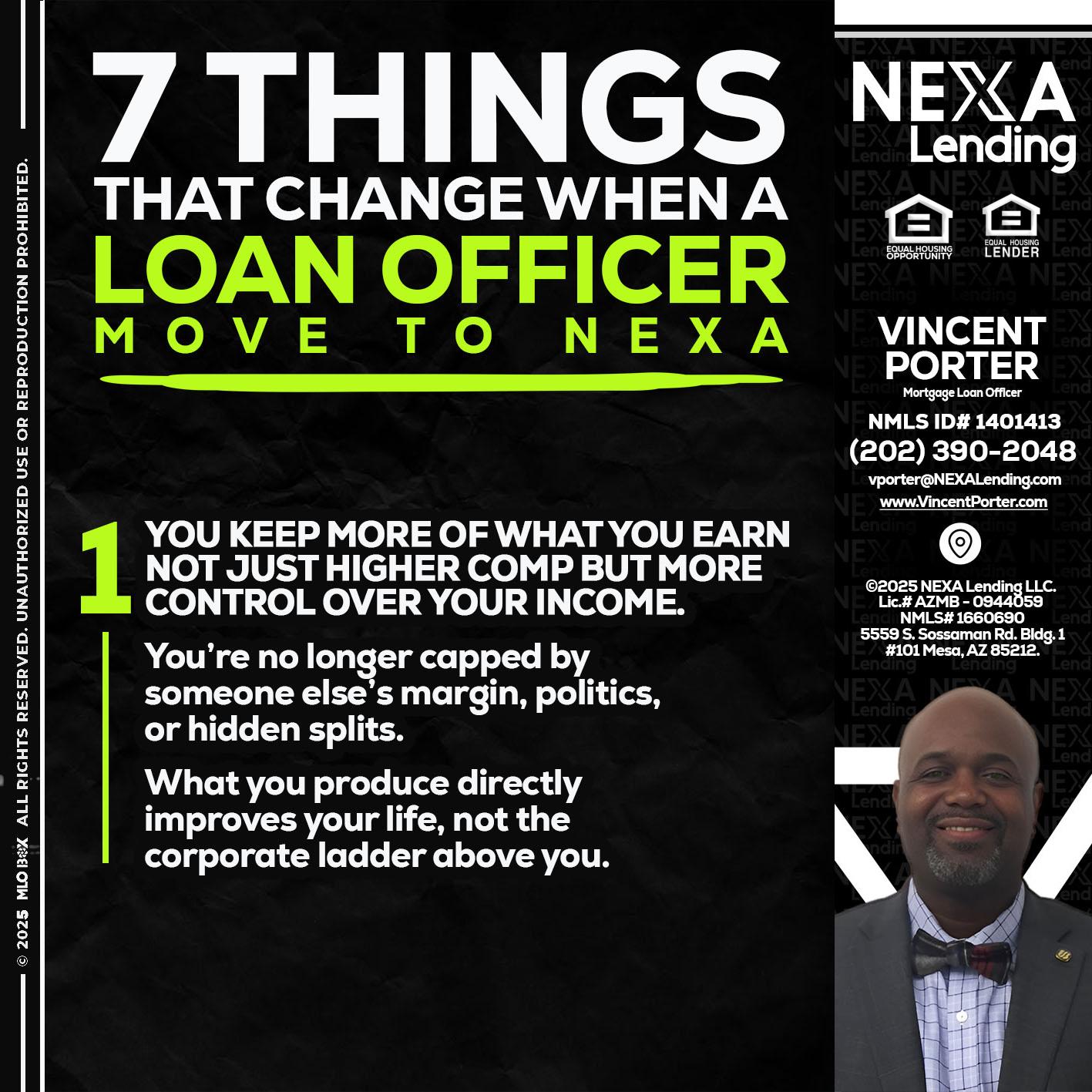 7 THINGS (1) - Vincent Porter -Mortgage Loan Officer