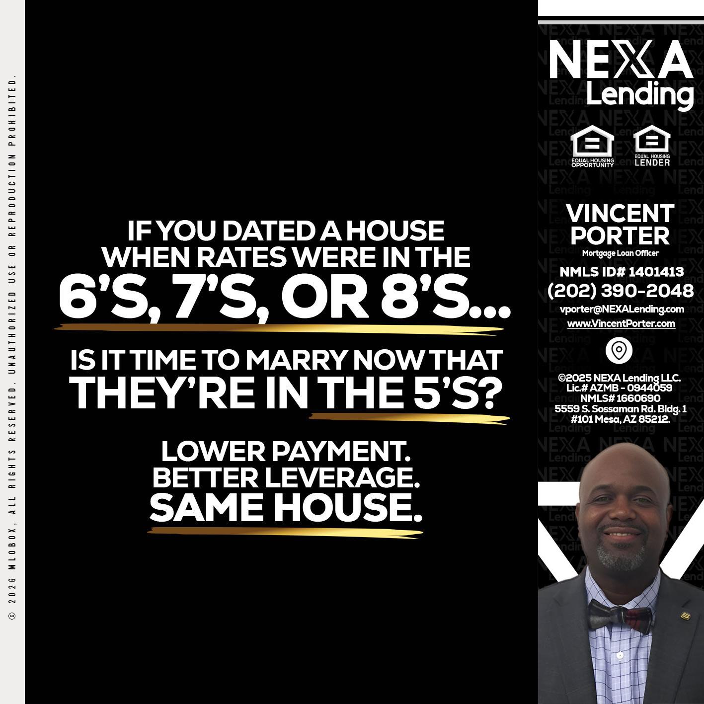 if you dated a house - Vincent Porter -Mortgage Loan Officer