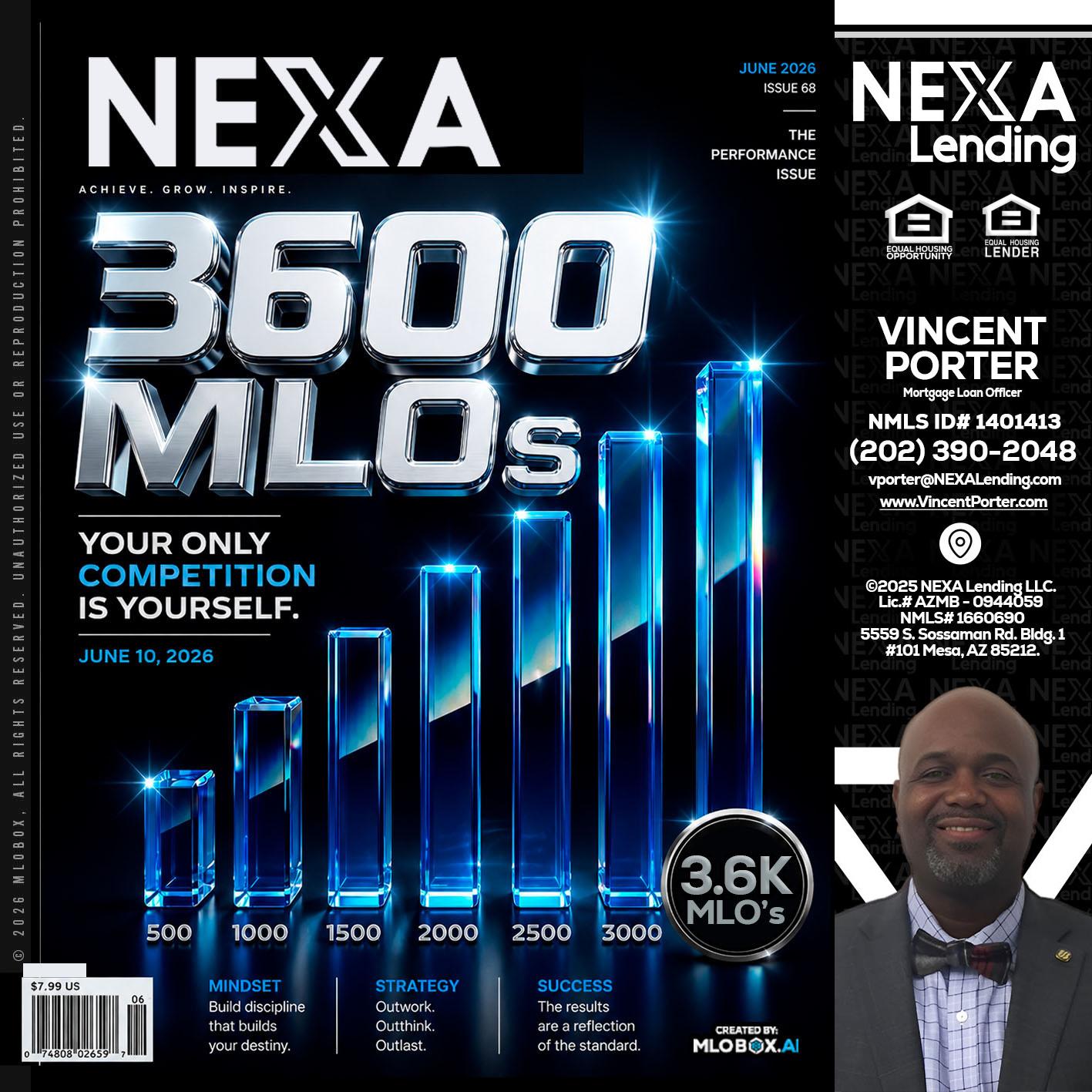3600 MLOs - Vincent Porter -Mortgage Loan Officer